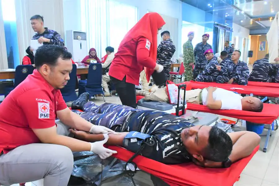 Donor Darah Kodaeral I Diikuti 160 Peserta