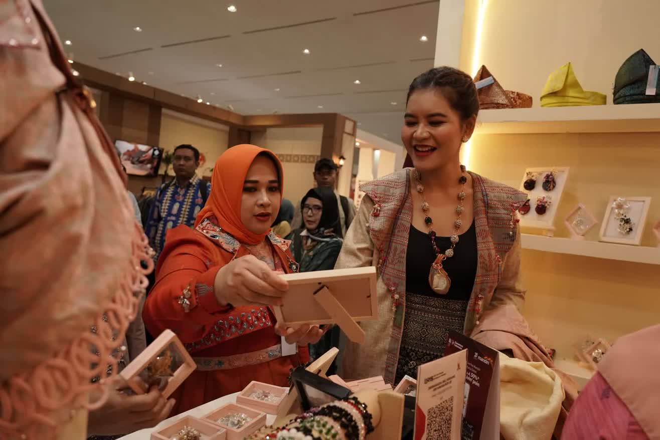 Dekranasda Deli Serdang Tampilkan Produk Kriya Lokal di Kriyanusa 2026