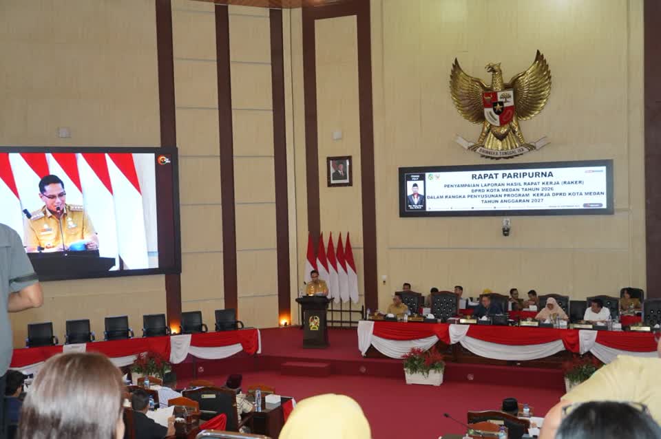 Wali Kota Medan Sebut Hasil Rapat Kerja DPRD Sebagai Navigator Pembangunan Kota Medan