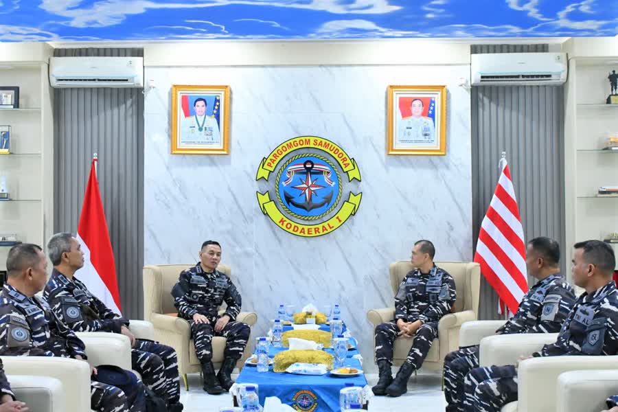 Courtesy Call Paban IV Opskomnika Skomlekal Kunjungi Mako Kodaeral I
