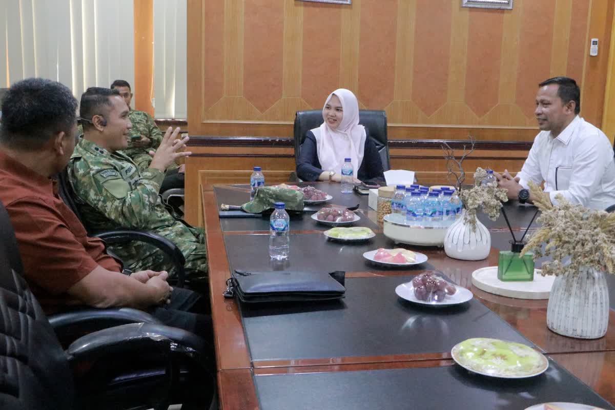 Dandim 0104/Atim Silaturahmi Dengan Ketua DPRK Langsa
