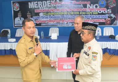 Bupati Deli Serdang Dorong Pembentukan Relawan Antinarkoba Hingga Tingkat Dusun