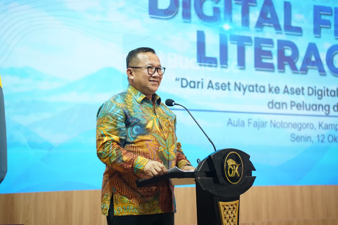 OJK Gelar DFL 2026 di Universitas Airlangga : Dorong Generasi Muda Pahami Peluang dan Risiko Tokenisasi Aset Nyata
