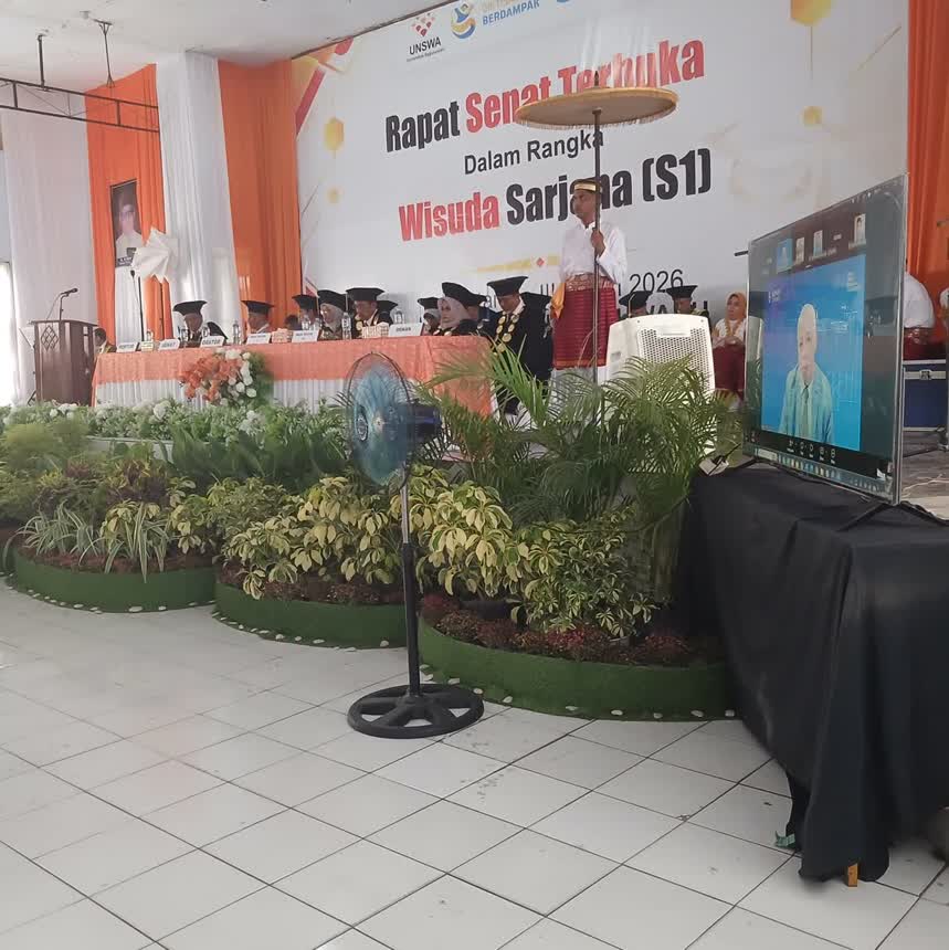 Wisuda UNSWA 2026 : Gaungkan Nilai Nggusuwaru Sebagai Ikon Pendidikan Berkarakter dari Timur Indonesia