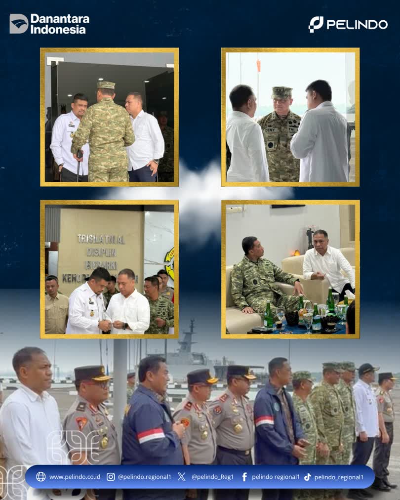 Area Terminal Penumpang Milik Pelindo Regional 1 Dipilih Sebagai Lokasi Sandar Kapal Tangkapan dan Lokasi Pelaksanaan Konferensi Pers Kapolri