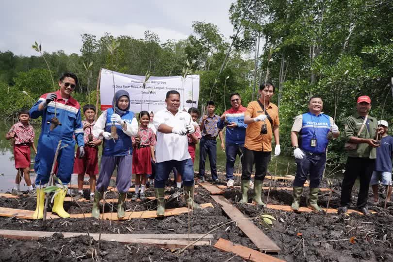 Gerilya Sang Pejuang Alam : Menjaga Mangrove dan Operasional Pertamina EP Pangkalan Susu