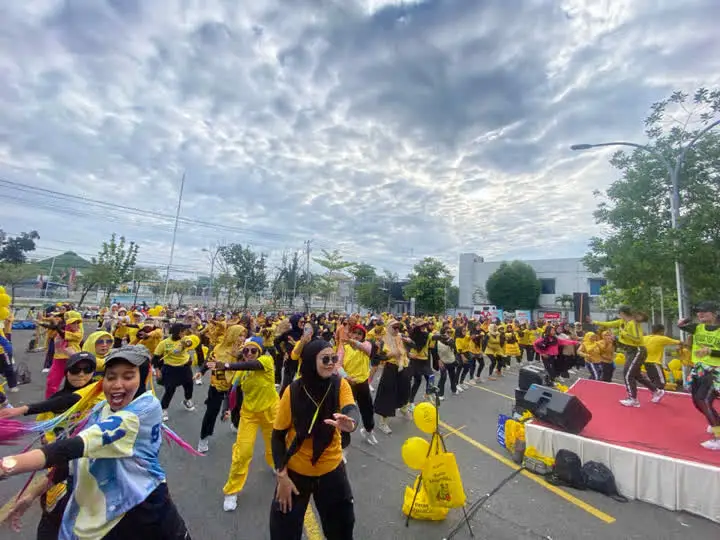 Besok, Maxim Padang Sidempuan Gelar ‘Senam With Maxim’ di Alaman Bolak