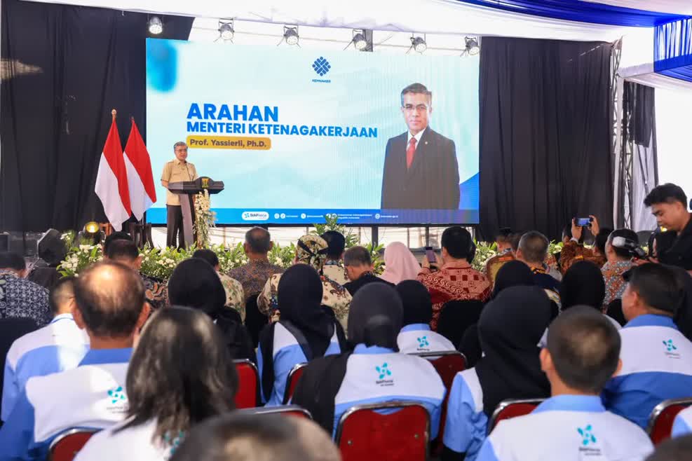Kemnaker Luncurkan Pelatihan Kerja Bagi 1600 Calon Peserta di Sukabumi